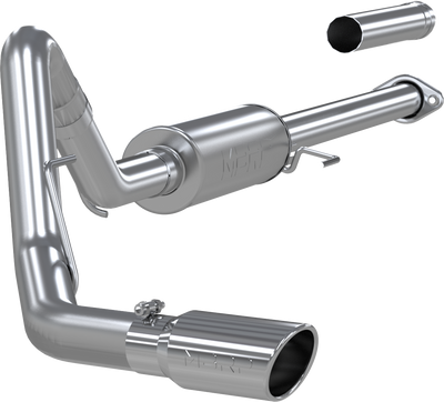 2015-2020 F-150 Cat-Back, Single Side Exit Exhaust, S5253BLK