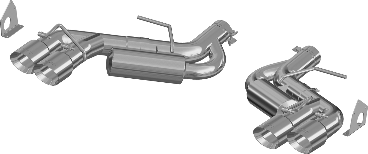 S7036409 - MBRP Axle-Back Exhaust for 2023 Chevrolet Camaro ZL1
