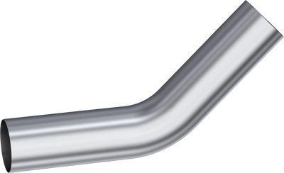 Universal 5-Inch Exhaust Pipe, 45˚ Bend, MB2047