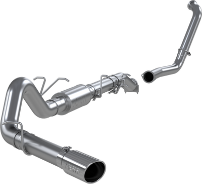 2003-2007 F-250/ F-350 Turbo-Back, Single Side Exit Exhaust, S6206P