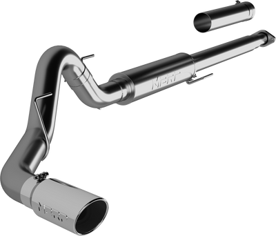 2015-2020 F-150 Cat-Back, Single Side Exit Exhaust, S5259BLK