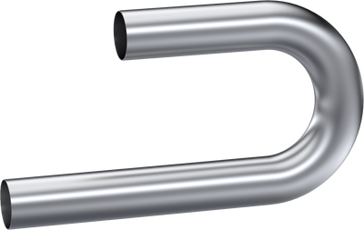 Universal 3.5-Inch Exhaust Pipe, 180˚ Bend, MB2027
