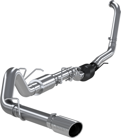 2003-2007 F-250/ F-350 Turbo-Back, Single Side Exit Exhaust, S6212PLM